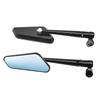 2x Motorcycle Rear View Side Mirrors For Honda Suzuki Yamaha Kawasaki 10mm & 8mm