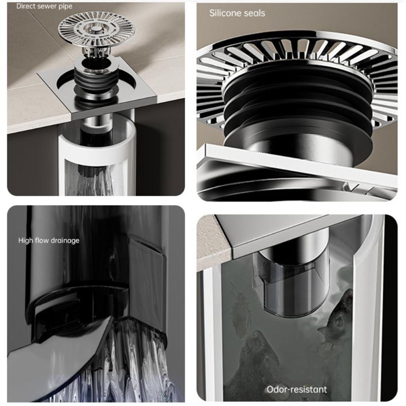 Upgrades Steel Sewer Extension Cores  Easy To Install Drain Insert High Efficiency Drain Filter Simple Installation