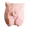 Adorable Wood Piggy Statues Perfect For Living Room Bedroom Or Study Decoration Piggy Sculptures