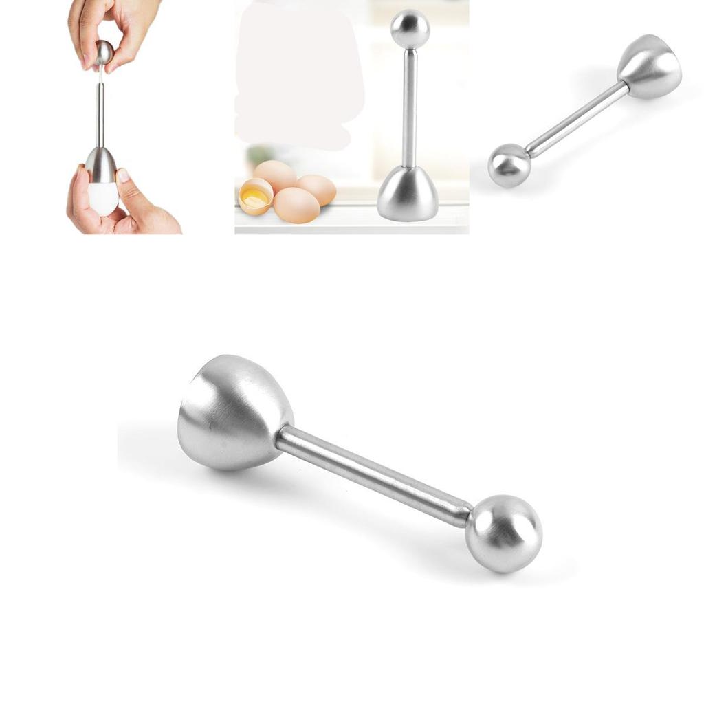 Høykvalitets eggåpner i rustfritt stål med elegant og moderne finish