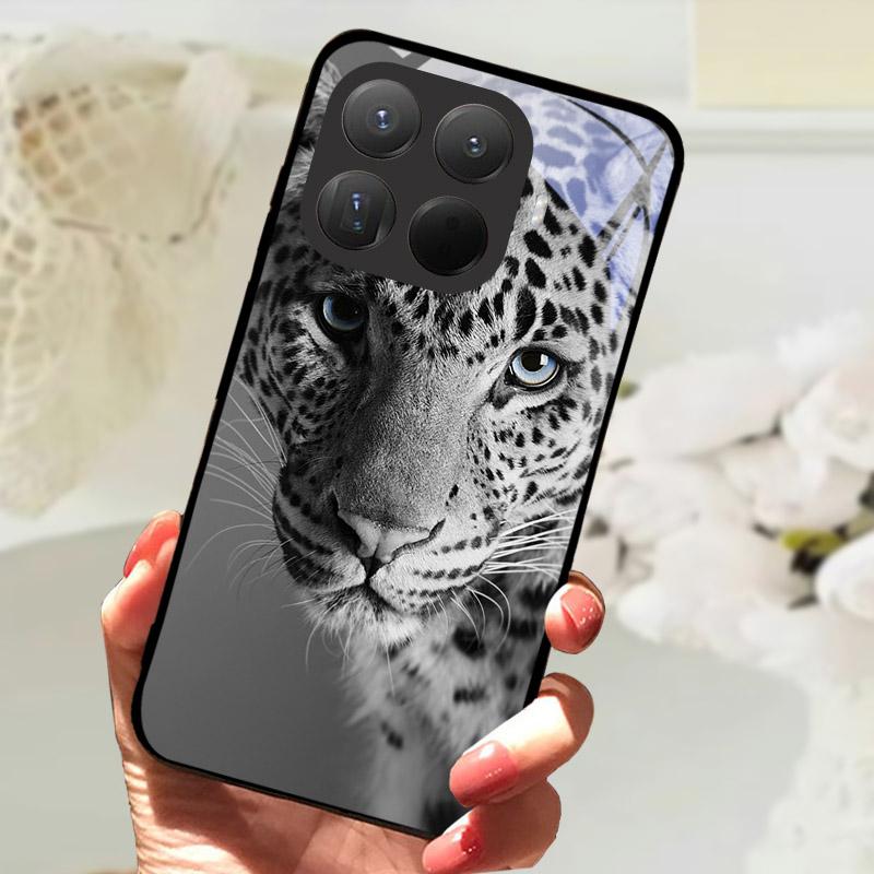 Pro Xiaomi 15T Pro Pouzdro Módní Tvrzené Sklo Zadní Kryt Telefonu Pro Xiaomi 15TPro 15 T Xiaomi15T Ochranný Kryt Fundas Coque