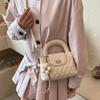 Nischen-Diamanttasche Damen neue Mode vielseitige Handtasche lässiger Trend kleine quadratische Tasche Umhängetasche