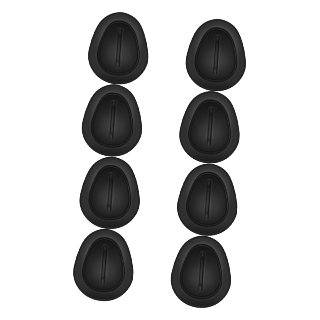 

TOKIDNY 8 Pcs Car Cup Holder Insert Eco-friendly Bottle 3.60X3.00X0.90CM чёрный