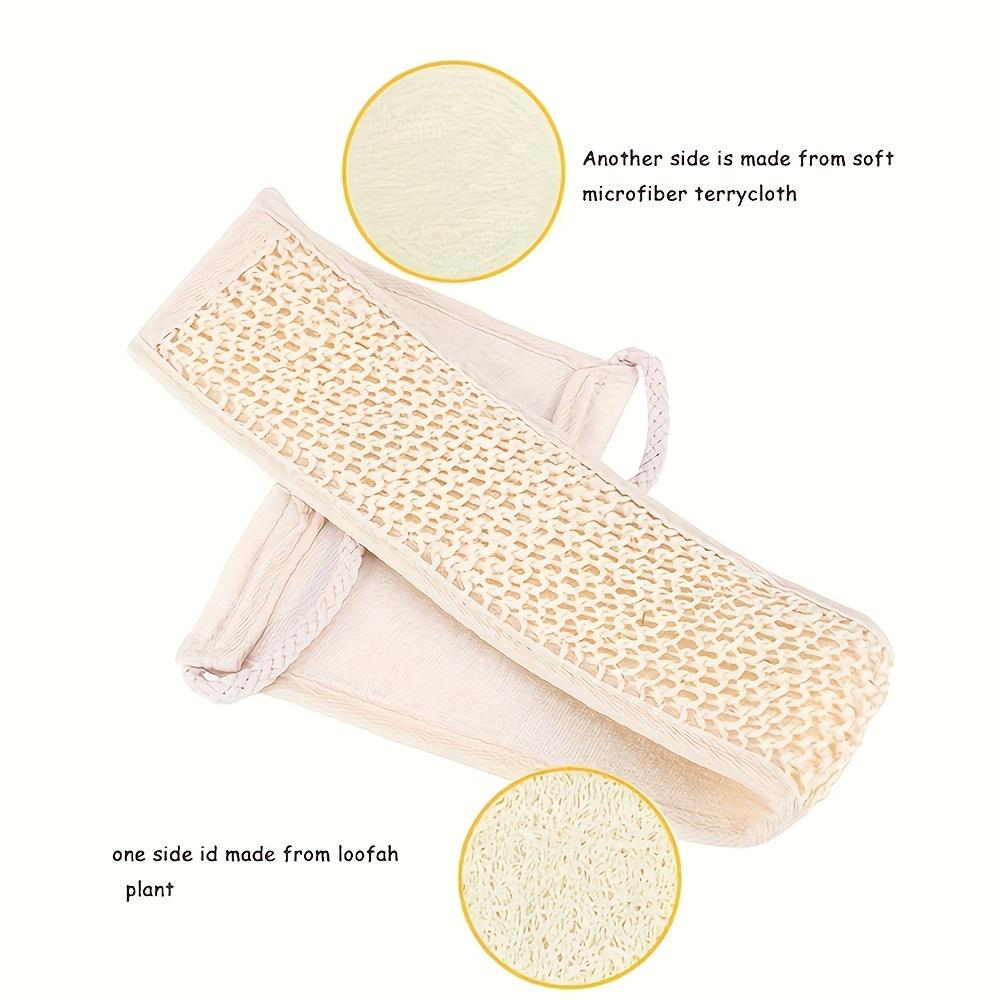 1 Stück Weiches Peelingtuch, Peeling-Duschtuch, Dusch-Peelingschwamm-Gurt, Körperhaut-Reinigungswerkzeug