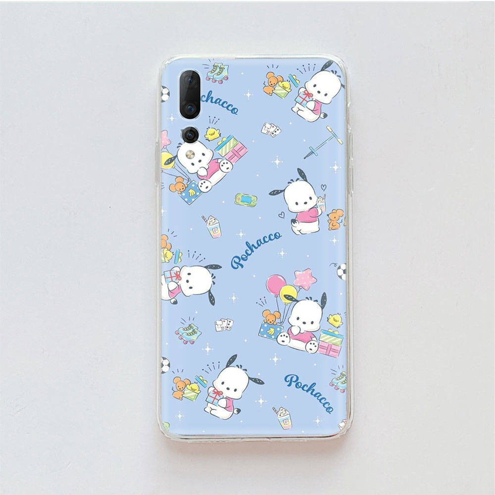 Transparent Case for Samsung A04 A14 A23 M33 M53 Realme 10 9 C35 C55 VIVO X80 Infinix Hot 30 Note 11 Tecno Spark 8P Pro L-27 Pochacco