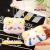 Cute Cartoon Plush Cat Keychain Kawaii Key Chain For Women Girls Backpack Pendant Charms Jewelry Key Accessories Children Gifts