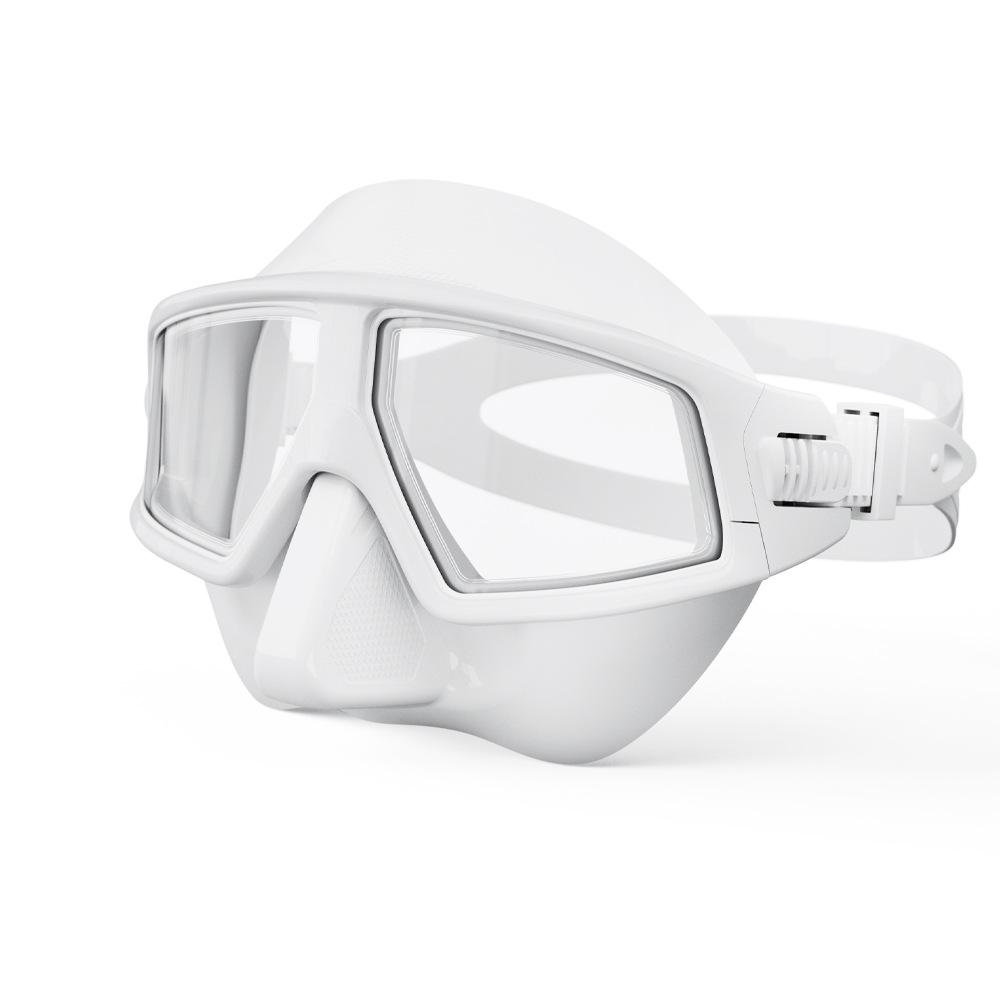 Diving Goggles Large Frame Free Diving Mask Adult Myopia Swimming Goggles Snorkeling Equipment HD Anti-fog