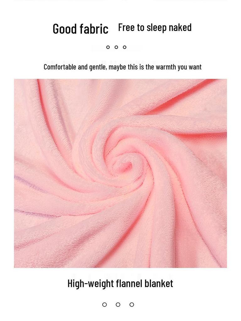 3D Cartoon Plush Doll Blanket - Office Nap & Air Conditioning Cover, Gift for All Ages