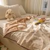 Pure Cotton Baby & Children's Gauze Fluff Blanket - Double Layer Nap/Sofa/Office Air Conditioning Quilt