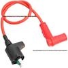 50CC-250CC Red Silicone High-Voltage CDI Ignition Coil for Off-road Motorcycle, ATV, & Dune Buggy.