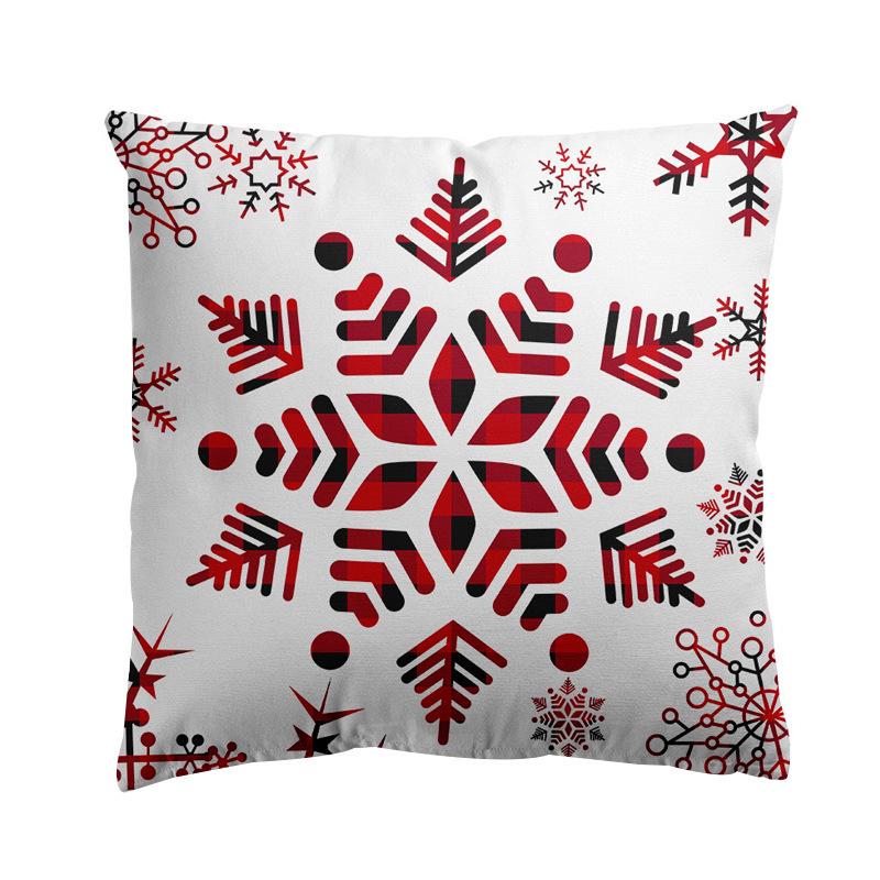 Christmas Merry Christmas Pillowcase Festive Home Decoration Sofa Pillow Cushion Cover