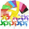 10/30/50 Pezzi Girandola di Plastica Decorazione da Esterno per Luogo Panoramico Matrimonio Festa Festival Celebrazione Attività Strumento Atmosfera XJM