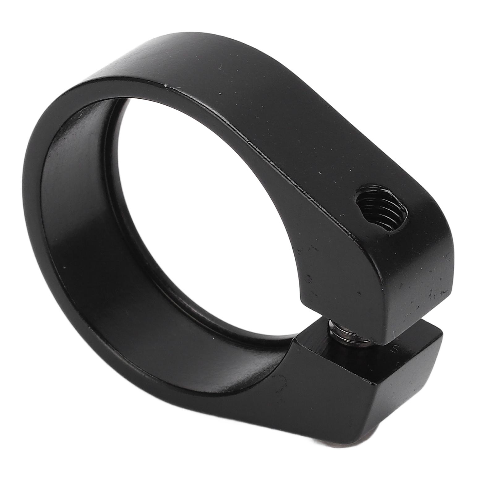 CANSUCC Mountain Bike Seat Pipe Clamp Wear Resistant Aluminum Alloy Saddle Pipe Clip