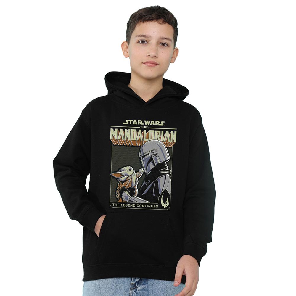Star Wars The Mandalorian Kinder/Kinder Legende Geht Weiter Grogu Hoodie