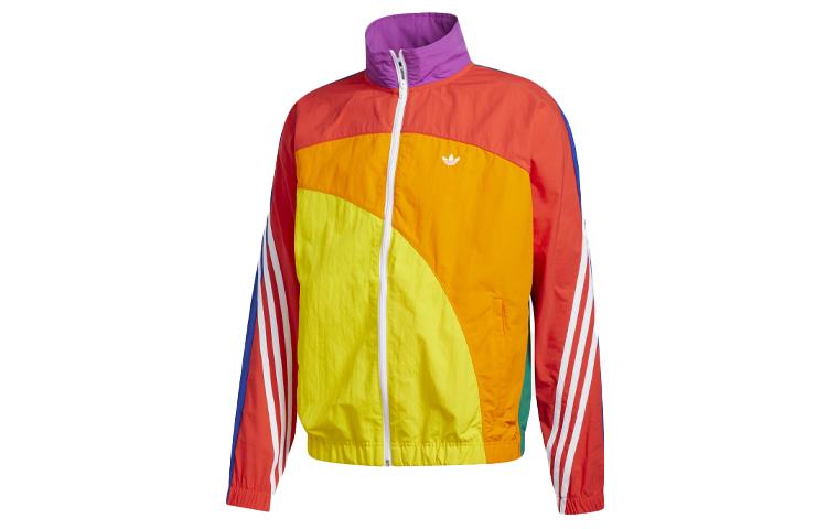 Adidas Originals Jackets Men s Multicolor Stand Collar Moderate Other GD0955 M