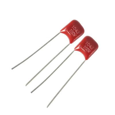 20 SZT. Kondensatory CBB 100V 104J 100nF 154J 150nF 224J 220nF 334J 330nF 474J 470nF Kondensator z folii polipropylenowej