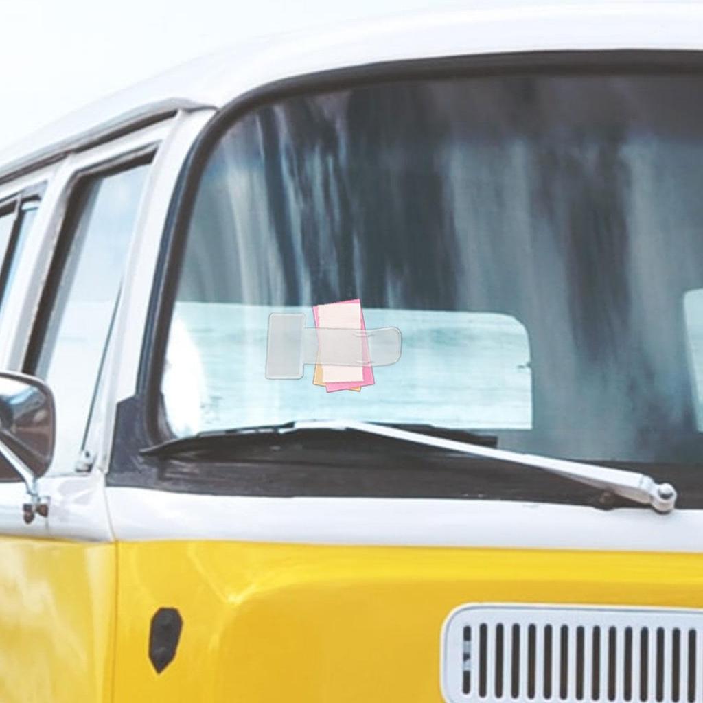 Parking Lot Ticket Holder, Car Window Ticket Holder | Parking Permit Ticket Holder, Transparent