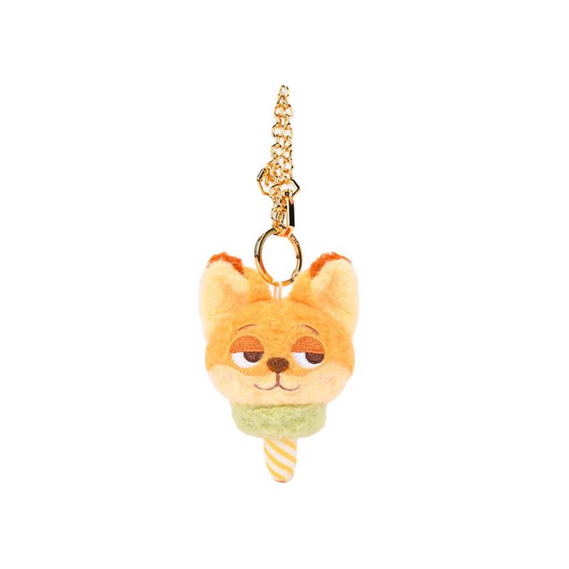 Disney Zootopia Plush Toy Pendant: Judy, Nick, Officer Clawhauser Ornaments Official Authentic