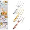 Stainless Steel Turkey Fork, Steak Grill Fork Space Saving Professional,Poultry Lifter
