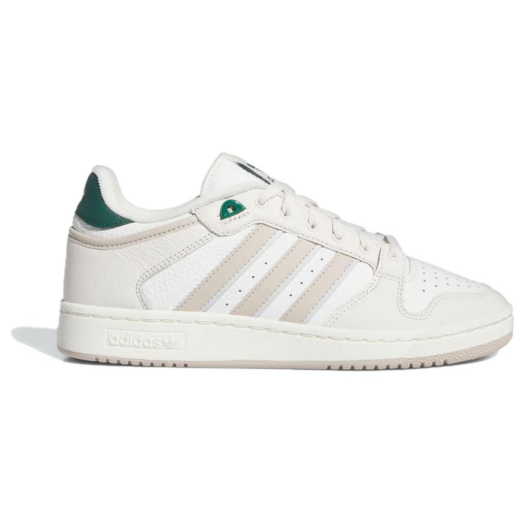 Adidas Originals Centennial Non-Slip Shock Absorbing Durable Low-Top Skate Shoes Unisex Skate Shoes White Green ID6214
