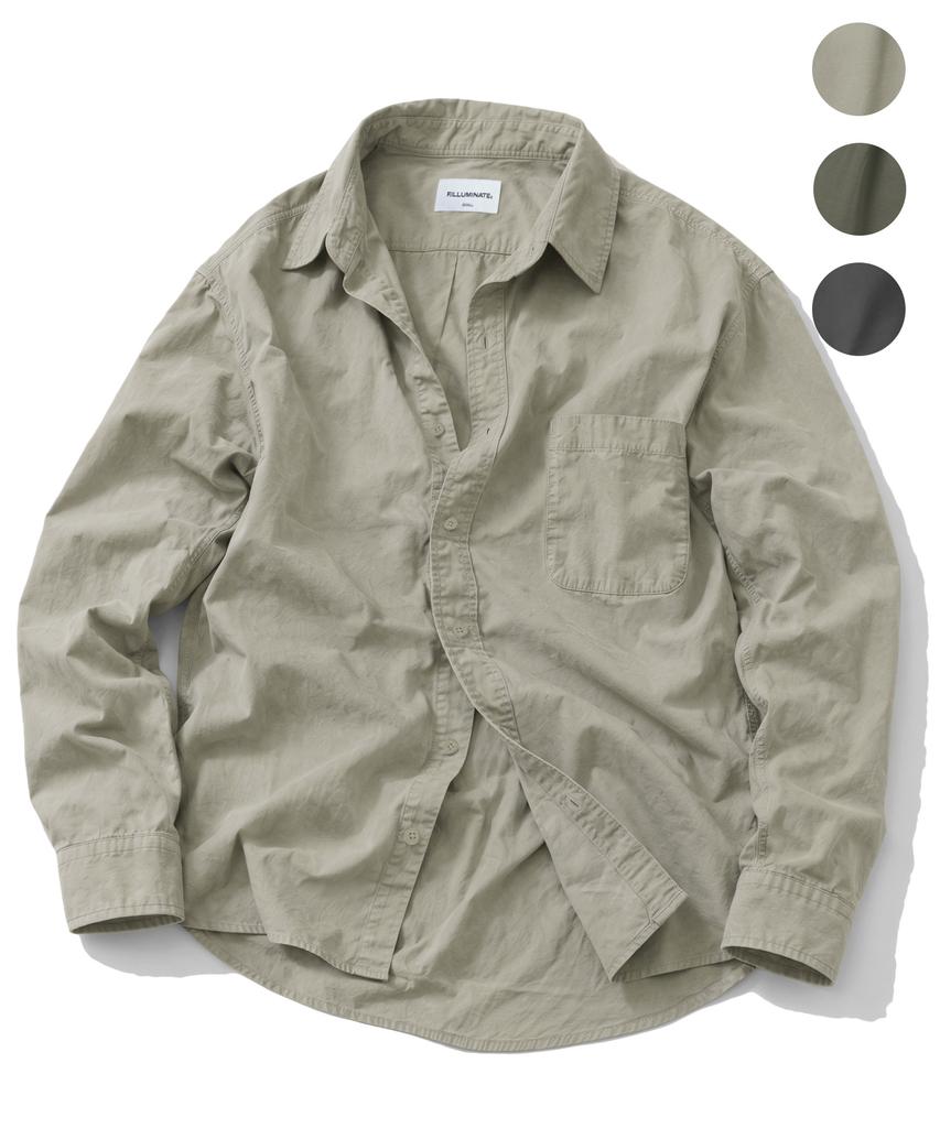 FILLUMINATE Vintage Washed Shirt - 3 Colors