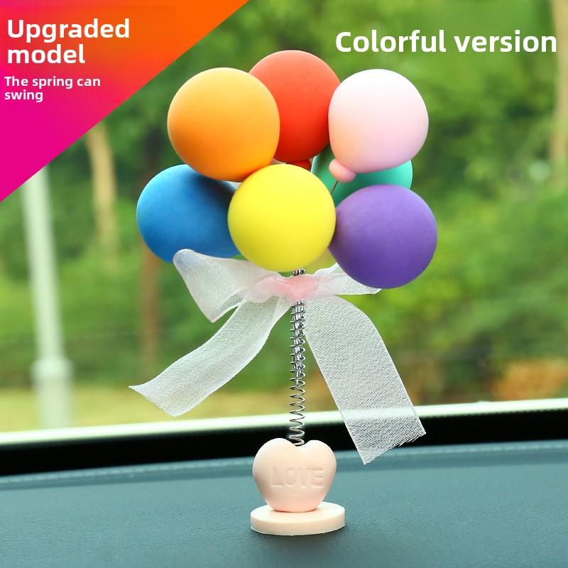 New Creative Car Decoration Items - Love Balloons for Cars, Car Ornaments, Car Decorations, Cute Balloon Accessories