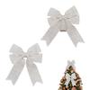 Fundă de Iută Rustic Funde din Panglică de Iută Pre-legate Funde pentru Coroană Ornament pentru Vârful Pomului de Crăciun pentru Decorațiuni de Petrecere de Zi de Naștere Nuntă Sărbătoare