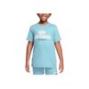 Sportswear 1972 T-Shirt Fashion Simple Round Neck Short Sleeve Kids Tops Denim-Blue Green Turquoise HM5664-464