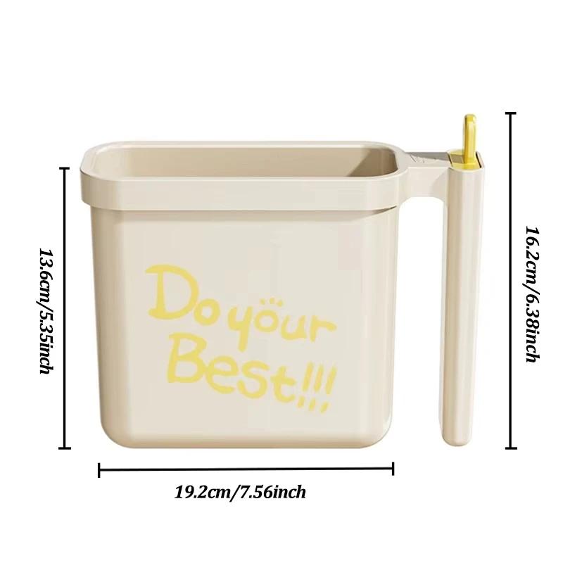 Lazy No Wash Instant Noodle Bowl with Fork Heat-resistant Lunch Box Food Grade Material Instant Food Ramen Bento Box Reusable
