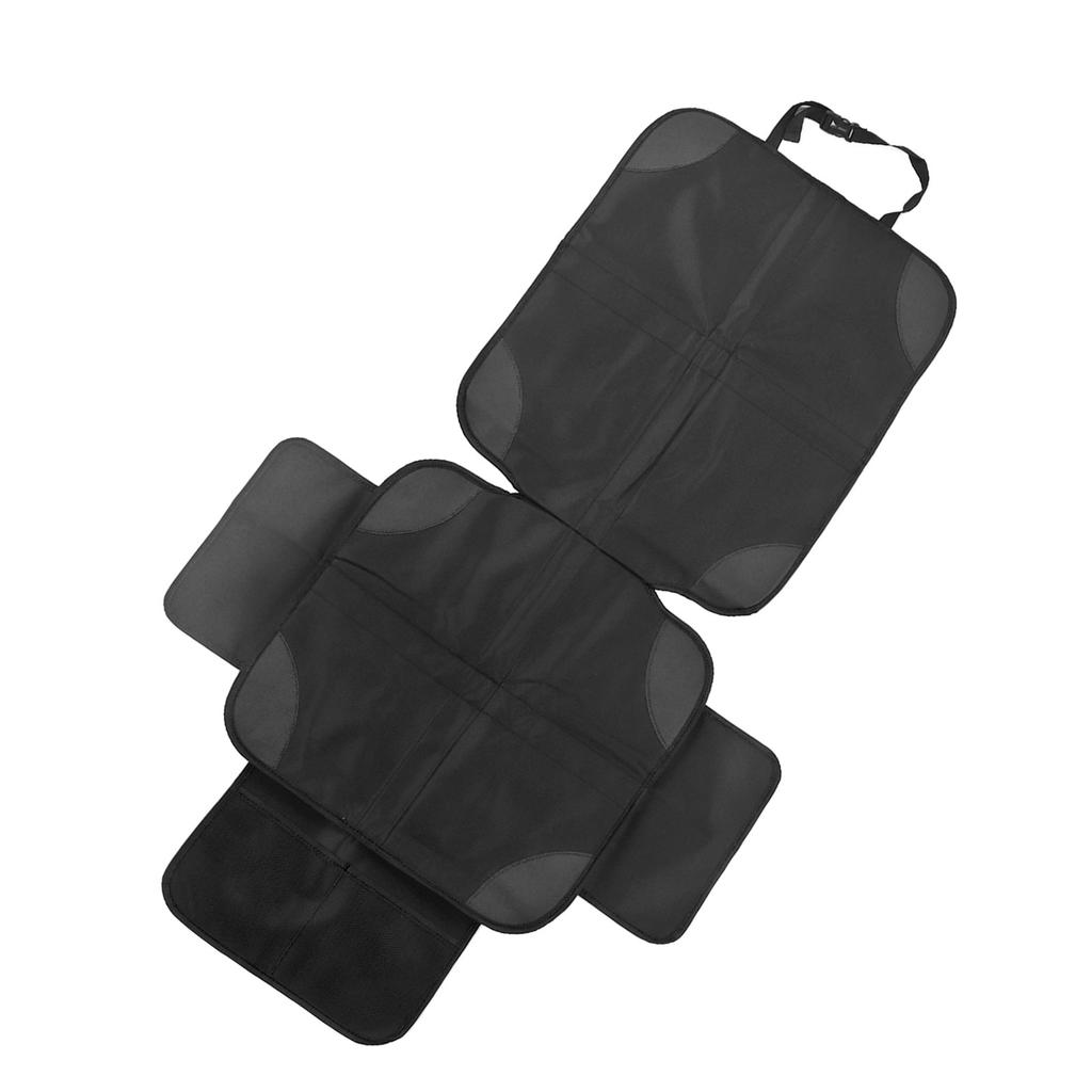 Childen Car Seat Protector Kid Baby Wear Resistant Car Seat Protector with Mesh Storage Pockets