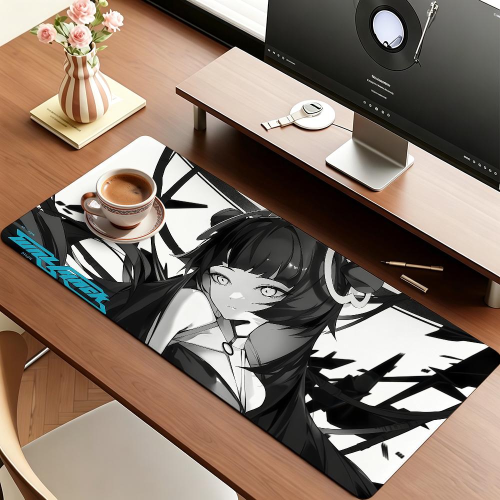 Cute Yume Mouse Pad 40x90cm Large Gaming Desk Mat NonSlip Laptop Keyboard Tray Office Professional Speed Black