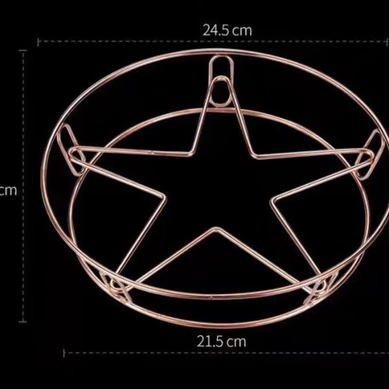 ZISIZ 304 Stainless Steel Star Steaming & Pot Rack