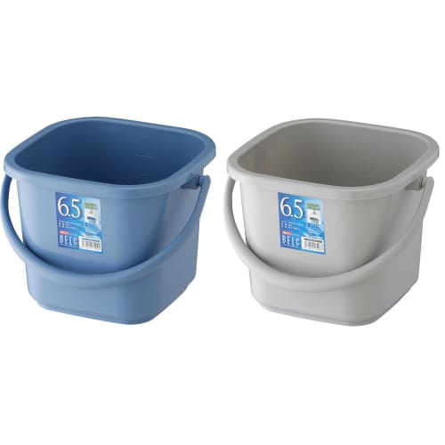 Risu Bucket, Square, Blue, 6.5L, Berg, 6.5KB
