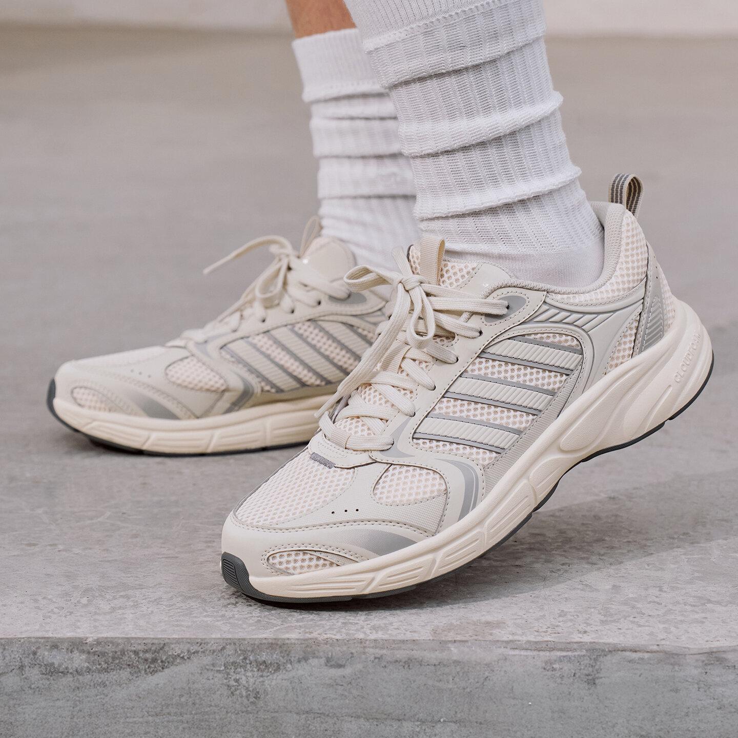 Adidas ECLYPTIX 2000 Breathable Running Shoes Women s Ecru Silver 38.5