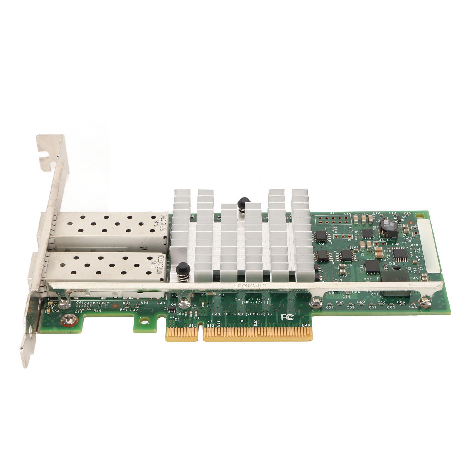 

for HP 560 SFP+ 10GB Adapter Card Dual SFP+ Port 10GB SFP+ PCIe 2.0 X8 Network Card for 665249‑B21