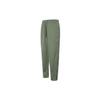 Nike Dri-FIT Embroidered Logo Quick-Dry Elastic Waist Mid-Rise Knitted Sports Pants Women Bottoms Light-Army-Green FV8478-320