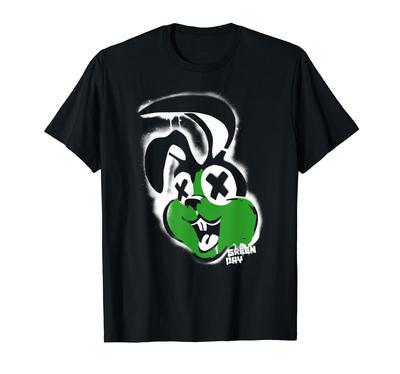 Green Day Awesome Bunny T-Shirt