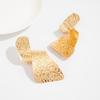 Geometric Twisted Pendant Earring Irregular Ear Ring New Big Drop Earrings  Women Jewelry Accessory