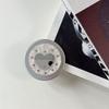 Original Small Love Mirror Rhinestone Round Ring Buckle Telescopic Mobile Phone Airbag Bracket Magnetic Attraction Suitable For Magsafe