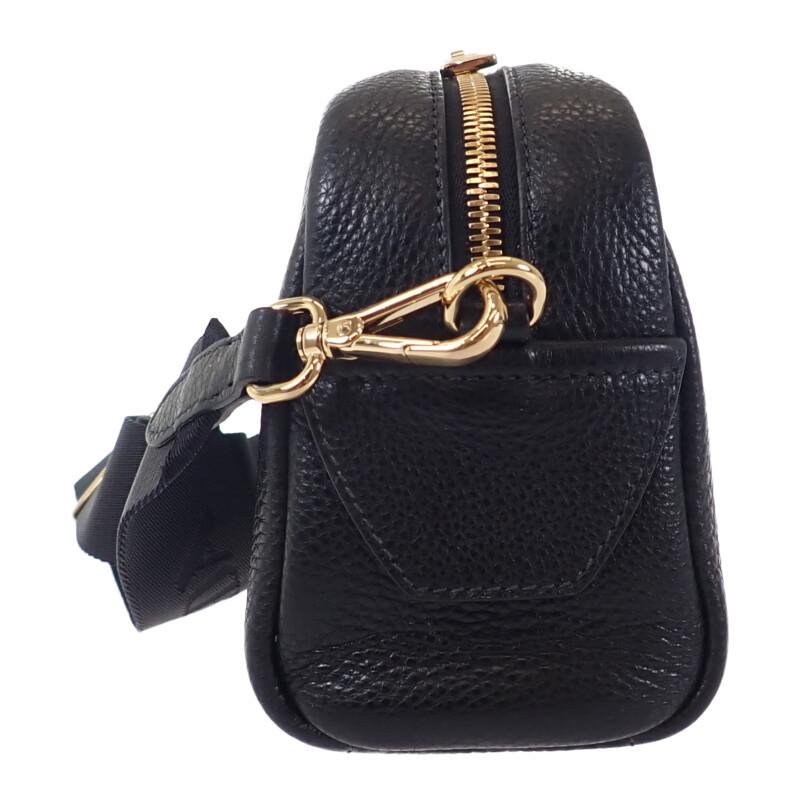 Prada 1BH187 Schultertasche NERO/schwarzes Leder Damen