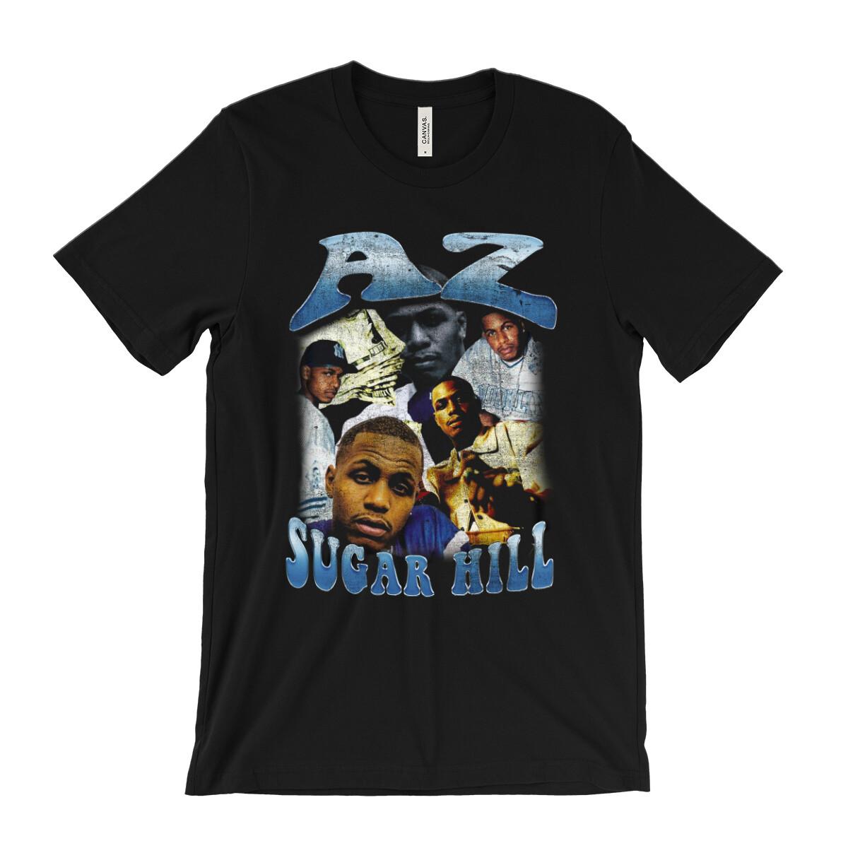 

26 AZ T Shirt - Sugar Hill - Nas - The Firm - 90s boom bap - old school Foxy Brown Unisex T-Shirt XXXXL