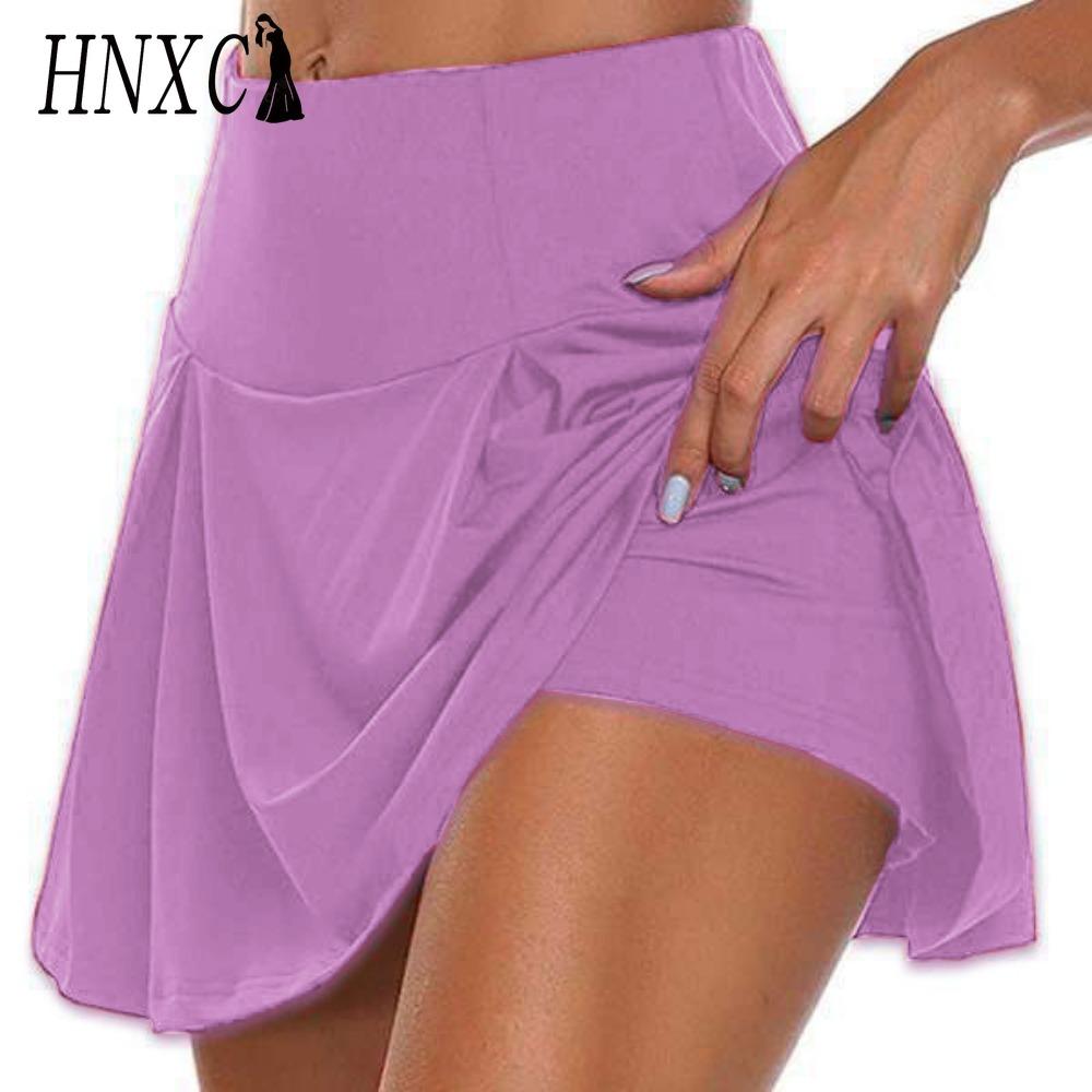 HNXC 13 Barev Dámská Módní Ležérní Jednobarevná Potisk Letní Jarní Sukně