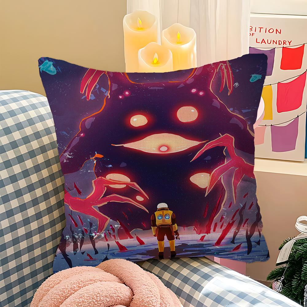 Risk Of Rain Personalized Picture Text Home Decorative Pillows Household Gifts 45x45cm