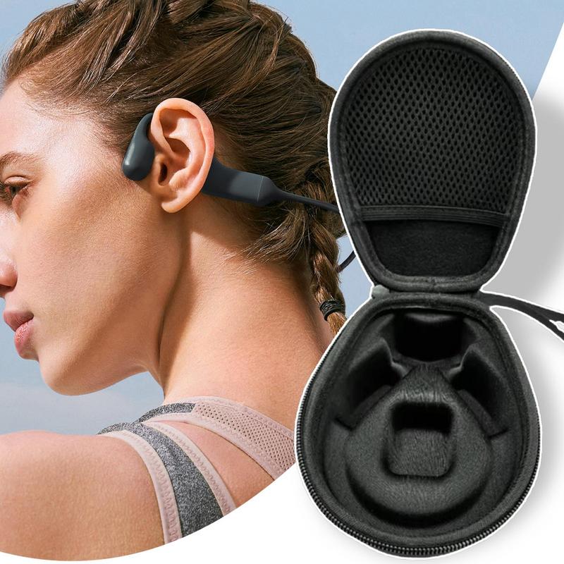 Bone Conduction Headphones Case Portable Bone Conduction Headphone Cases Headphone Storage Lightweight Headphone Protective Case