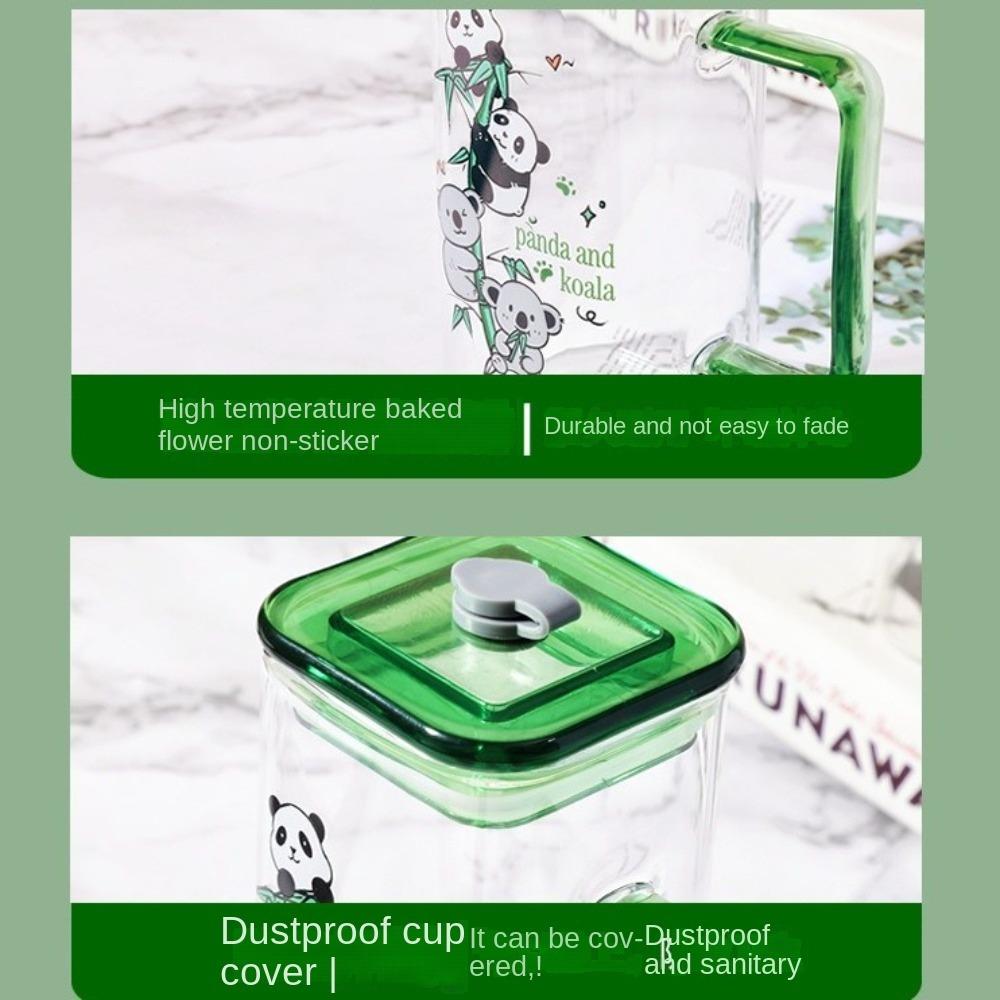 Square Coffee Cup Heat Resistant Water Cup Stylish Mugs Home Bar