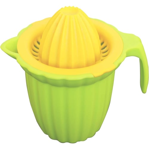 Nonoji Lemon Squeezer, Freshly Squeezed Lemon Cup, LSQ-L03YG, Yellow