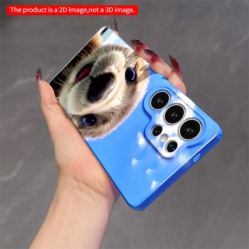 2DFlat Samsung Phone Case Adorable Otter Under Blue Sky Phone Case Applicable To Galaxy S22 S23 S24 S25ULTRA S26 A12 A13 A14 A15 A16
