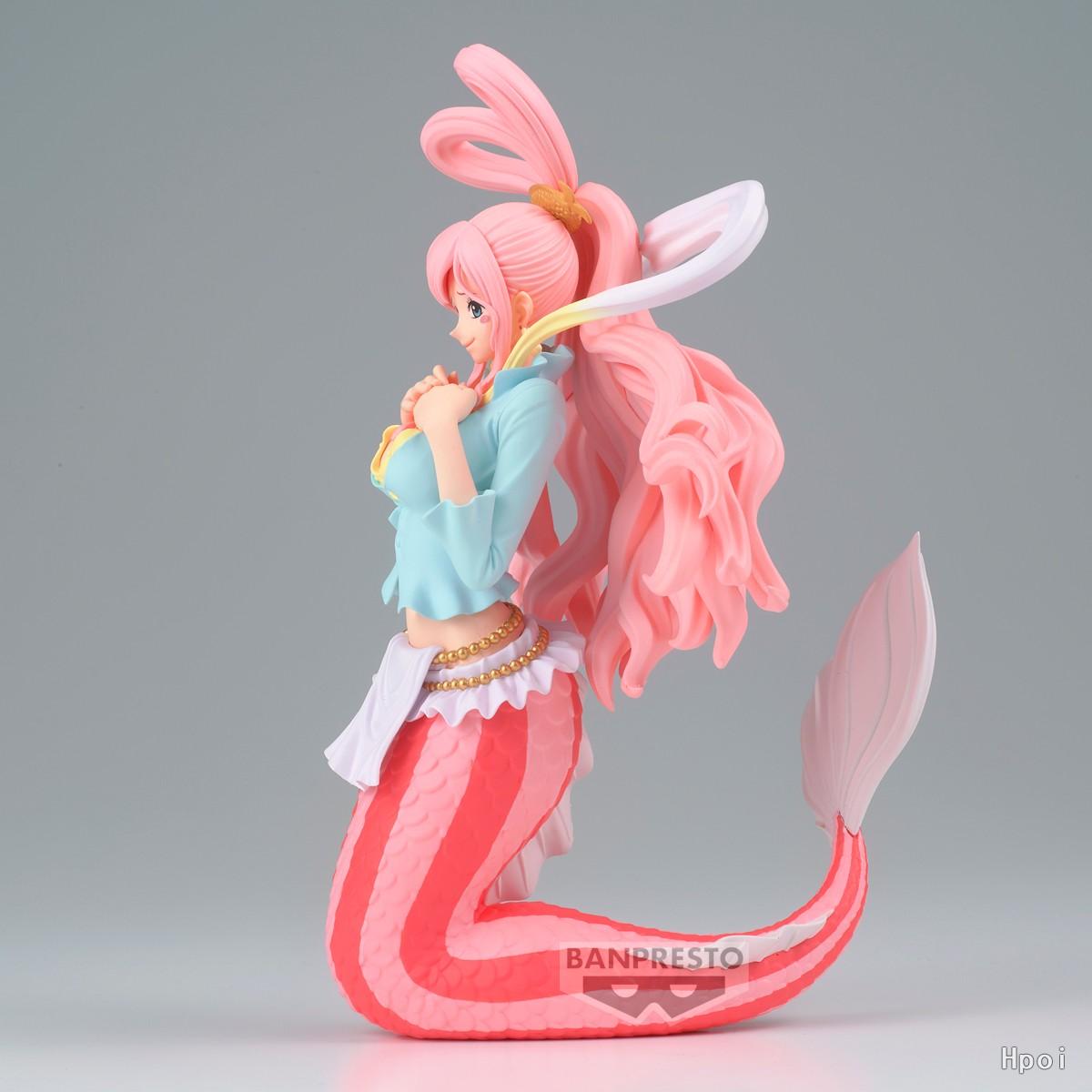 

16CM Anime One Piece GLITTER&GLAMOURS Shirahoshi Figure Mermaid Princess Scene Model Toy Doll Aciton Figure Sexy Girl Toys No box