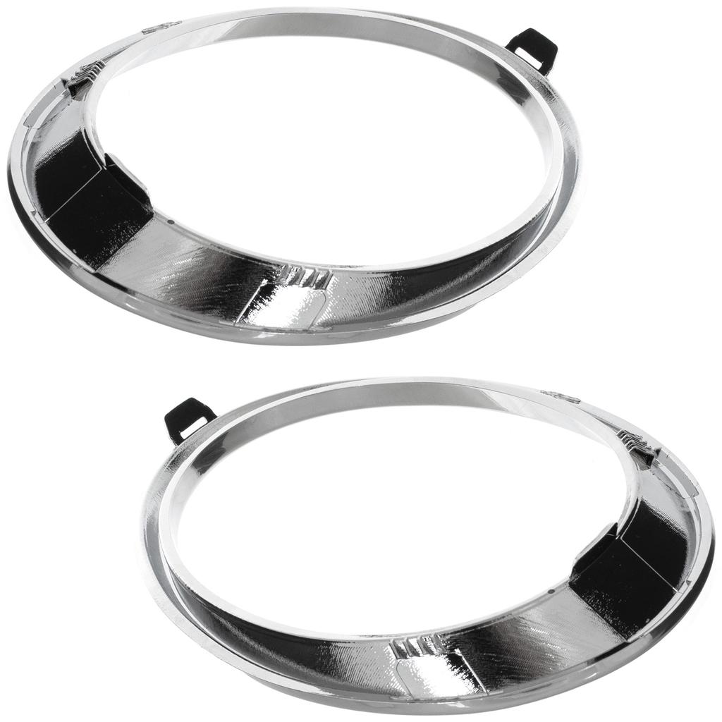 Renault Kadjar 2015- Halogen Frame CHROME Left + Right 2 Pcs. SET