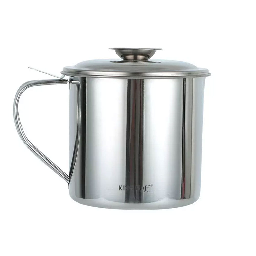 Nádoba hrnec na olej 1,2 l s filtračním sítkem KINGHOFF KH-1726